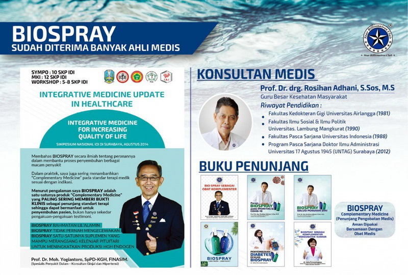 pengakuan dokter terhadap biospray